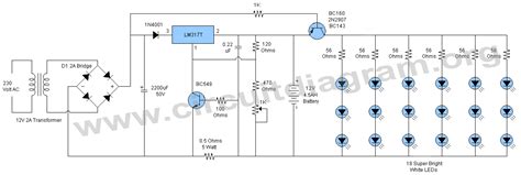 Emergency Light | Circuit Diagram