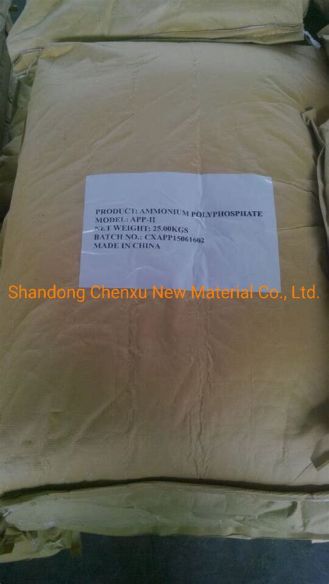 Flame Retardant Ammonium Polyphosphate Polymerization China