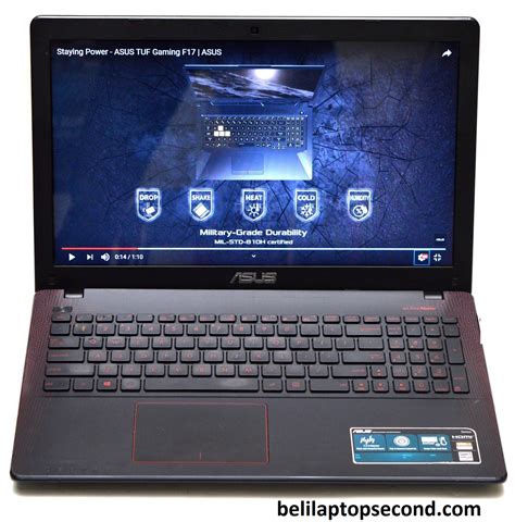 Jual Laptop Gaming ASUS X550V Core I7 Double VGA Bekas Jual Beli