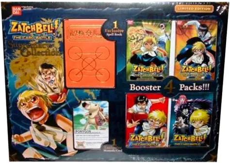 Zatch Bell Card Battle Game Supremacy Collection Ponygon Limited