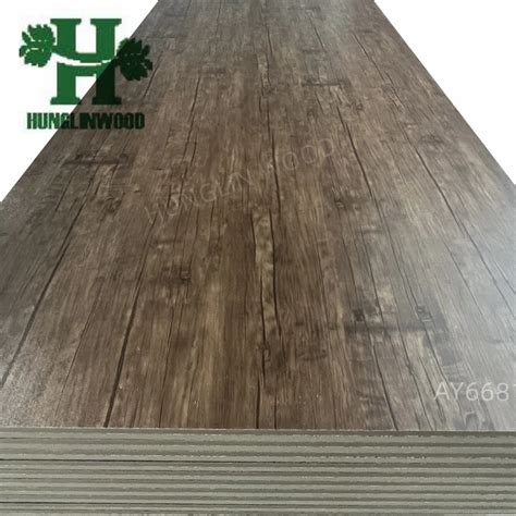 Mdf Board Raw Plain Laminated Slot Uv Hmr Veneer Melamine Mdf Panel