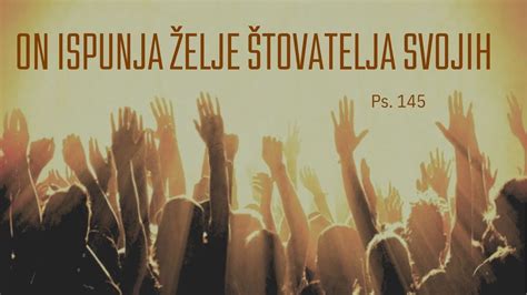 On ispunja želje štovatelja svojih Pastor Teofil Mršić BC Dubrava