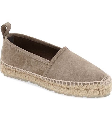 Balenciaga Calfskin Suede Espadrille Women Nordstrom