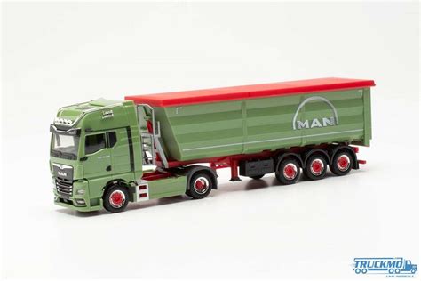 Herpa MAN TGX GX 18 540 Stahlmuldensattelzug ZY HE095 5355 TRUCKMO