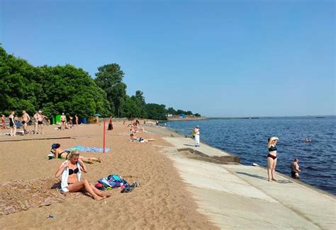 Топ-25 пляжей Санкт-Петербурга 2025: официальных, для купания, для ...