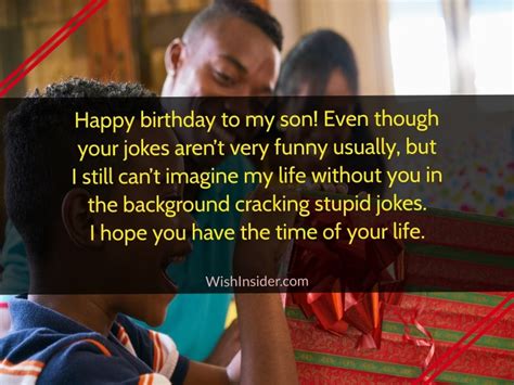 Funny Birthday Wishes For Son Wish Insider