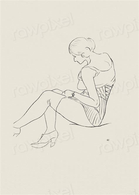 Woman Posing Sexually Vintage Nude Free Photo Illustration Rawpixel