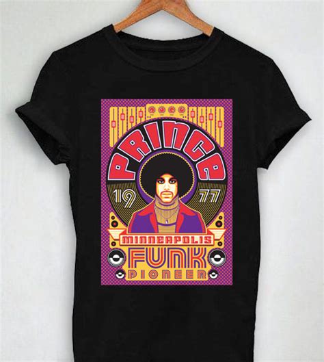 Unisex Premium Tshirt Prince 1977 Minneapolis Design