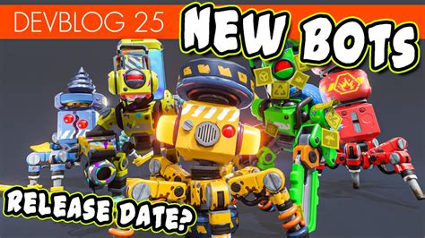 NEW Bots AUTOMATION For Chapter 2 Scrap Mechanic Devblog 25 Review