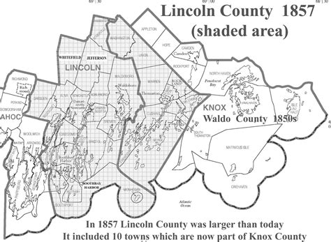 Lincoln County Maine Map - Zip Code Map