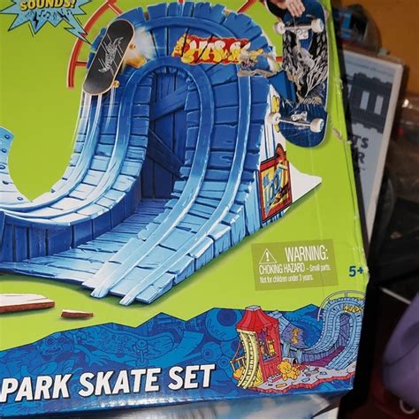 Hot Wheels Toys Tony Hawk Hot Wheels Amusement Skate Park Set Brand
