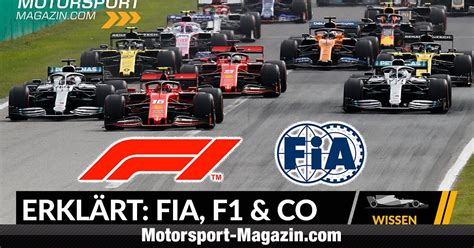 FIA F1 Co Erklärt So funktioniert Formel 1