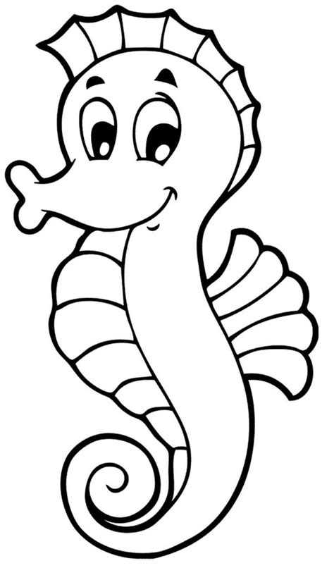 Cavalo Marinho Para Colorir - 30+ Desenhos de Cavalo-marinho para colorir - Pop Lembrancinhas
