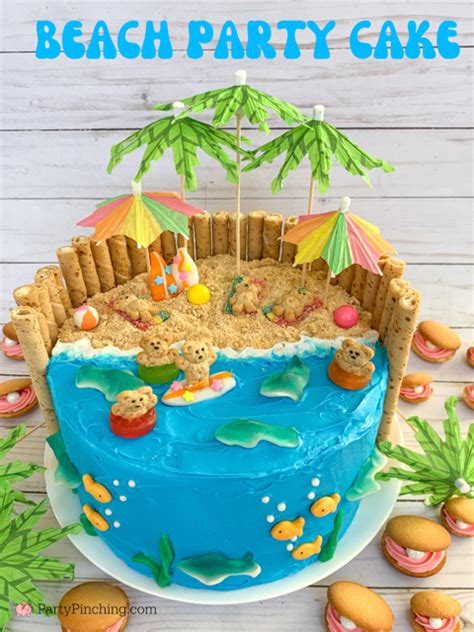 Ocean Birthday Cakes Summer Birthday Cake Ocean Cakes Beach Birthday