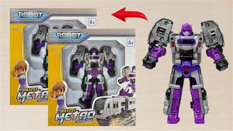 Unboxing Mainan TOBOT Terbaru Tobot Athlon Metron | Robot Transformer ...