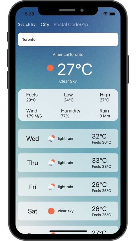 GitHub Stefanylaforest React Native Weather App A Simple Weather