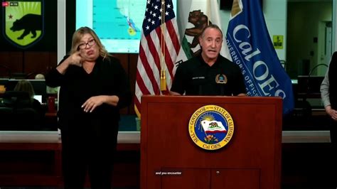 State Federal Officials To Provides Update On Hurricane Hilary