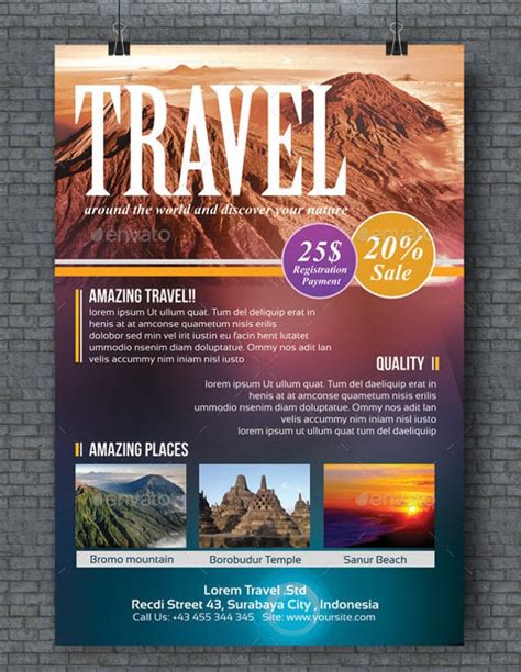 Travel Flyer Template