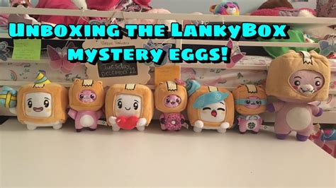 Lankybox Mystery Egg Lankybox Foxy And Boxy Plush