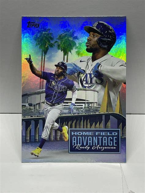 2024 Topps Series 1 Randy Arozarena HFA 9 Home Field Advantage Case Hit