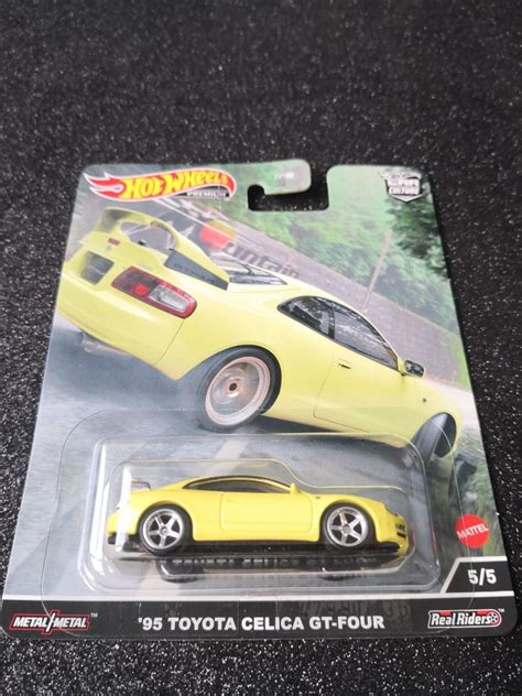 Hot Wheels 95 Toyota Celica GT Four Mountain Drifters Premium Car Culture Hobbies Toys Toys