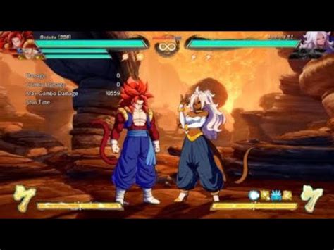 DBFZ A Very Simple SSJ4 Gogeta TOD With His Overhead YouTube