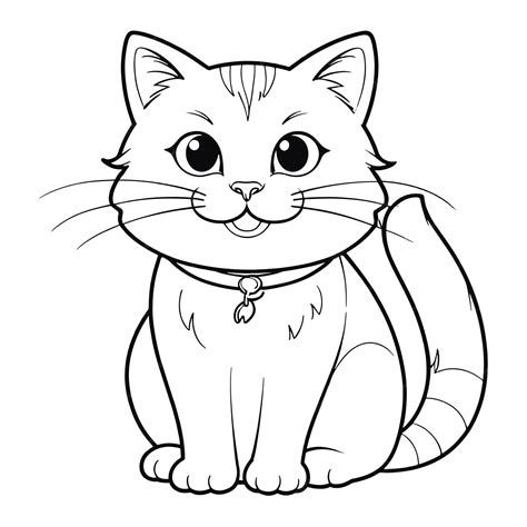 premium vector cute  cat flat vector  art illustration