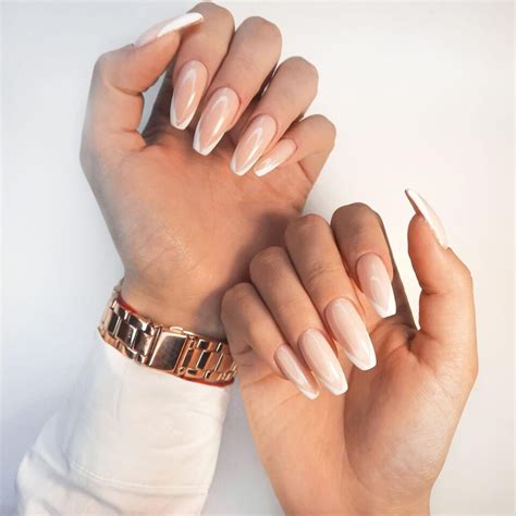 10 Elegant Nude French Tip Nails In 2024 Zohna