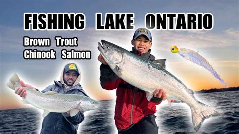 Jigging For Spring Lake Ontario Trout Salmon YouTube