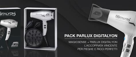 Набор фен Parlux Digitalyon Silver + диффузор Magic Sense Set-0901 ...
