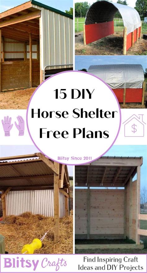 Simple DIY Horse Shelter on A Budget - Blitsy