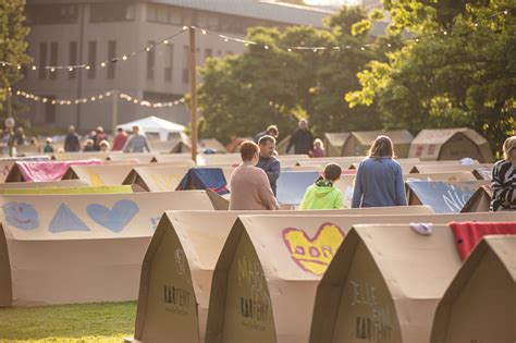 100 Recyclable Cardboard Tents Are Pitching Up At Festivals