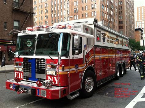 FDNY - Rescue 1 - 8-13-12 | Fdny rescue 1, Fdny, Fire trucks