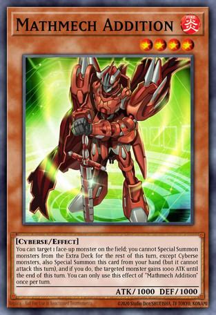 Mathmech Addition Yu Gi Oh Card Database Ygoprodeck