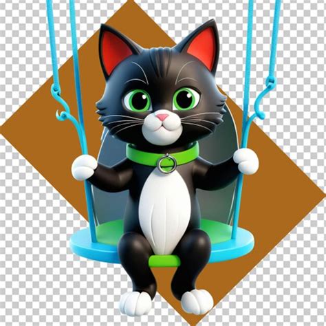 Black Cat Appreciation Day Png Illustration Premium Ai Generated Psd