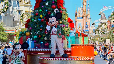 Mickeys Once Upon A Christmastime Parade 2021 Daytime Full Show In 5k