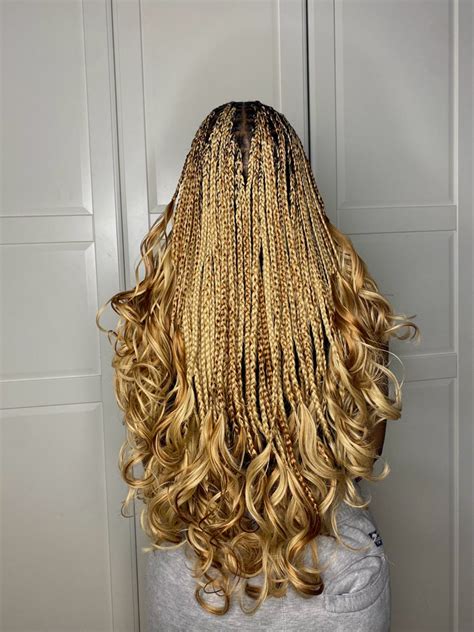 Layered Curly Braids Haar In Vlechten Vlechtstijlen Afrikaans Haar