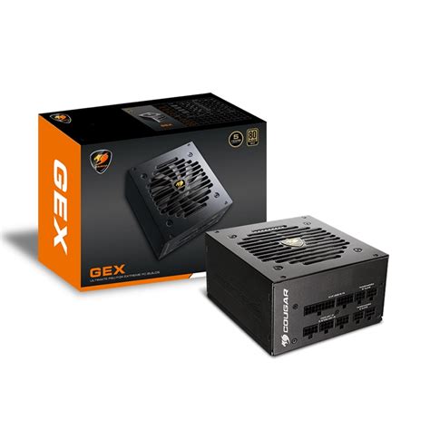 Cougar GEX750 Power Supply and cord – Cougar Gaming