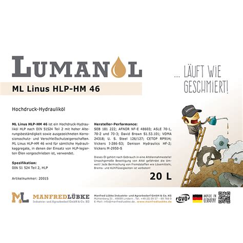 ML Linus HLP-HM 46 - www.manfredluebke.de