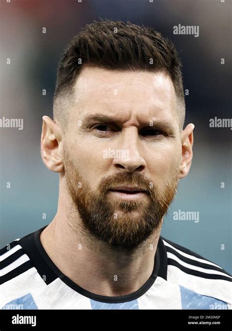 Al Daayen Qatar December Al Daayen Lionel Messi Of