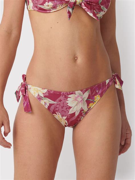 Triumph Bikini Pezzo Sotto Botanical Leaf 10207924 Rosa Modivo It