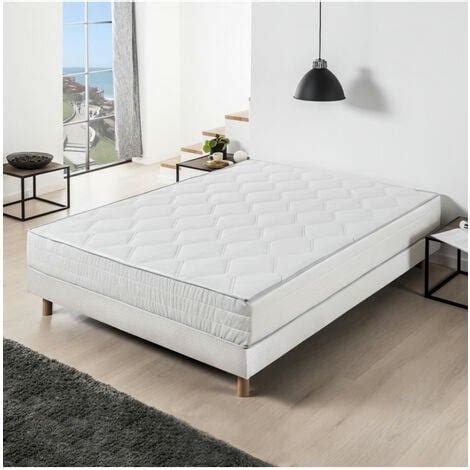 DEKO DREAM Hyvyys Ensemble Matelas Ressorts Sommier Tapissier 140 X