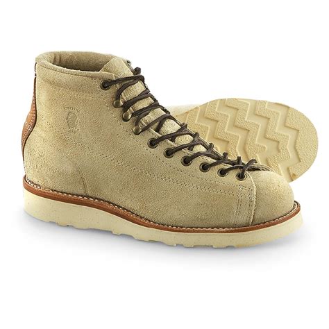 Mens Chippewa Boots® Lace To Toe Boots Sand 187336 Motorcycle