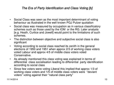 Ppt Voting Behaviour In The Uk 1945 2005 Powerpoint Presentation