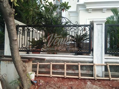 Proyek Besi Tempa Pagar Besi Tempa Railing Tangga Balkon Cibubur