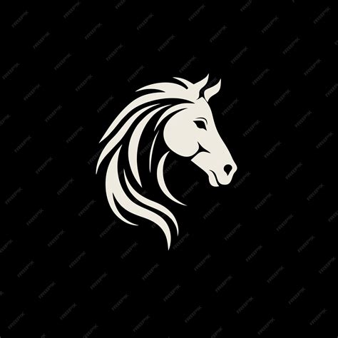 premium vector vector horse head face  logo  tshirt design