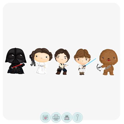 Cute Star Wars Cliparts Adorable Characters And Designs For Your