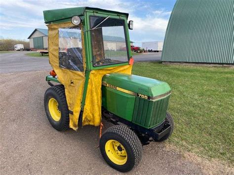 John Deere 755 Compact Utility Tractor W Attachments Meagher Auctioneers