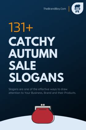 150+ Catchy Autumn Sale Slogans - thebrandboy.com