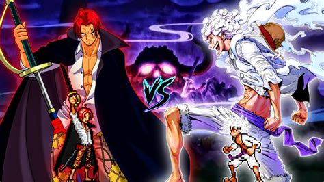 Shanks OP New VS Luffy Gear 5 V2 OP In Jumpforcemugen YouTube